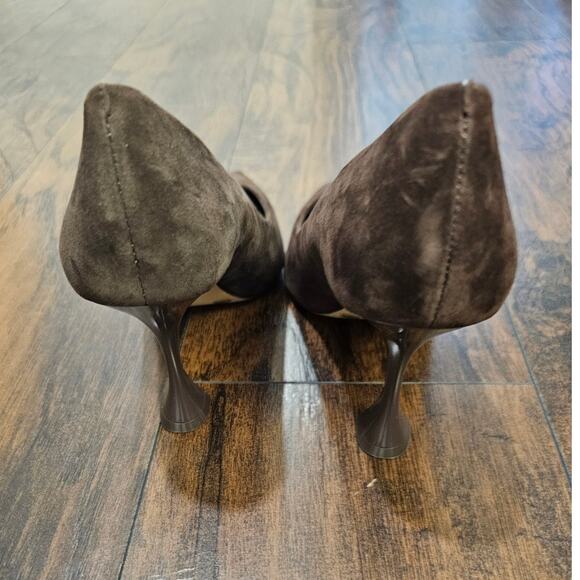 Vince Camuto Brown Suede SIZE 9.5 New - Picture 5 of 6